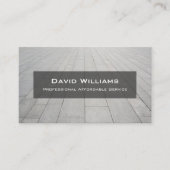 Berufliche Bodenbelag- und TilerVisitenkarte Visitenkarte (Vorderseite)