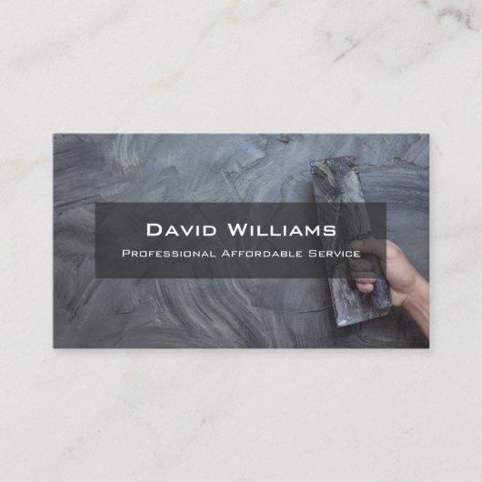 Berufliche Bodenbelag- und TilerVisitenkarte Visitenkarte (Vorderseite)