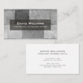 Berufliche Bodenbelag- und TilerVisitenkarte Visitenkarte (Vorne/Hinten)