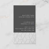 Berufliche Bodenbelag- und TilerVisitenkarte Visitenkarte (Rückseite)