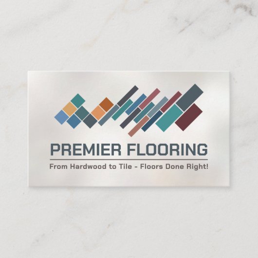 Berufliche Bodendienste - Bodeninstallation Visitenkarte (Vorderseite)