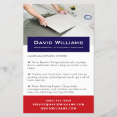 Berufliche Bodendienste und Tiler-Handyman Flyer (Vorne)