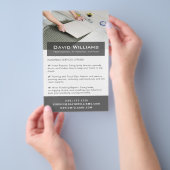 Berufliche Bodendienste und Tiler-Handyman Flyer (Handgriff)