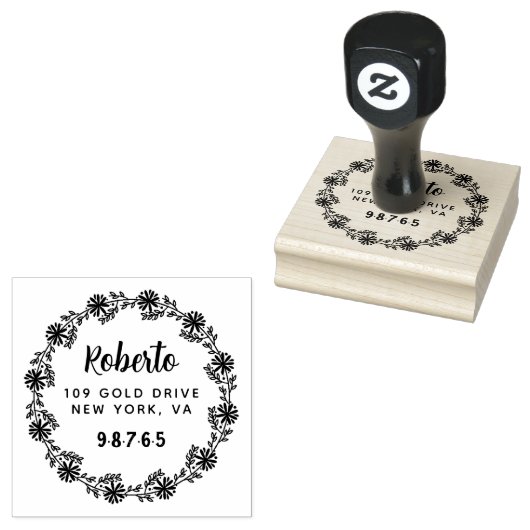 Berufliche botanische Kleider Gummistempel (Stempel)