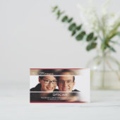 Berufliche Brillen Optiker Visitenkarten Visitenkarte (Stehend Vorderseite)