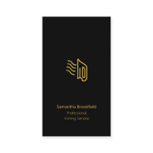 Berufliche Bügelservice Schwarzes Gold elegant