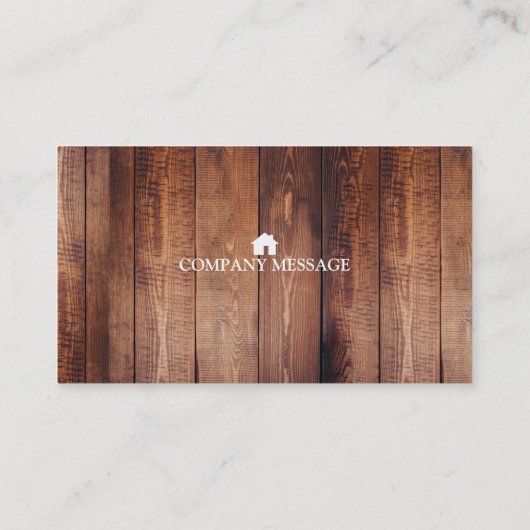 Berufliche Buildwerkzeuge für Tischlerwerkzeuge Visitenkarte (Rückseite)