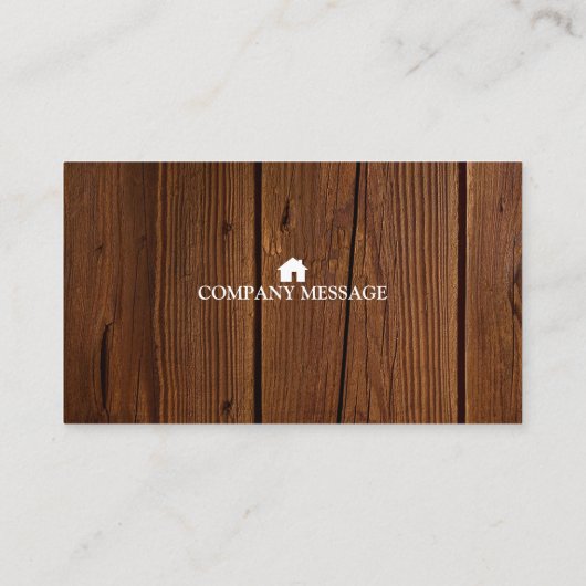 Berufliche Buildwerkzeuge für Tischlerwerkzeuge Visitenkarte (Rückseite)