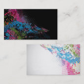 berufliche bunte doppelseitige Geschäftskarte Visitenkarte (Vorne/Hinten)