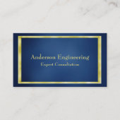 Berufliche Business Card Visitenkarte (Vorderseite)