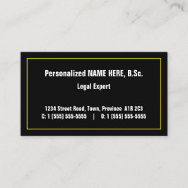 Berufliche Business Card Visitenkarte