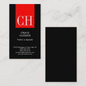 Berufliche Business Card Visitenkarte (Vorne/Hinten)