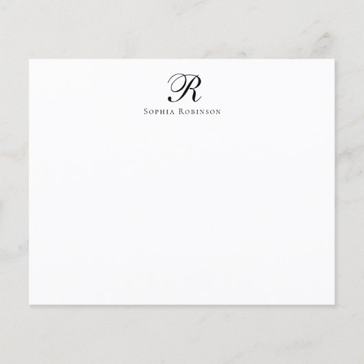 Berufliche Business Note Card (Vorderseite)