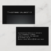 Berufliche Car-Visitenkarten für Kohlenstofffaser Visitenkarte (Vorne/Hinten)