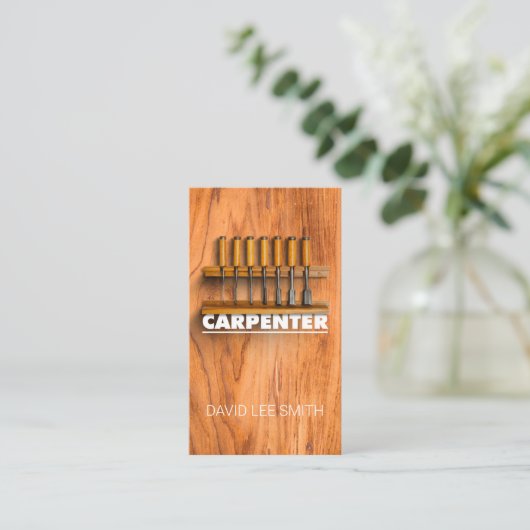 Berufliche Carrier-Tools Visitenkarte (Stehend Vorderseite)