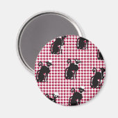 Berufliche Cat-Produkte Magnet (Vorderseite/Rückseite)