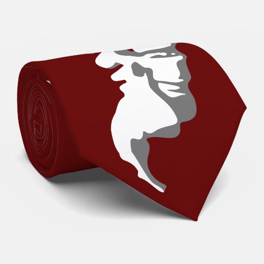 Berufliche Chiropraktikerin Schlichte Rote Krawatt Krawatte (Gerollt)