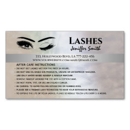 Berufliche chische holografische Lashes Magnetische Visitenkarte