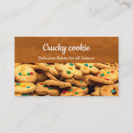 berufliche Cookies Foto Business Card Visitenkarte
