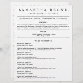 Berufliche cv moderne Jobanwendung (Vorne/Hinten)