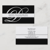 Berufliche "D"-Geschäftseleganz Visitenkarte (Vorne/Hinten)
