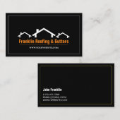 Berufliche Dach- und Gutscheinkarte Visitenkarte (Vorne/Hinten)