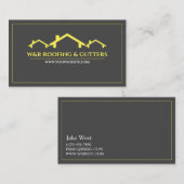 Berufliche Dach- und Gutscheinkarte Visitenkarte (Vorne/Hinten)