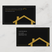 Berufliche Dach- und Gutscheinkarte Visitenkarte (Vorne/Hinten)