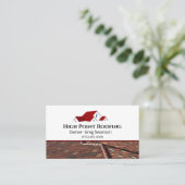 Berufliche Dachbaugesellschaft Visitenkarte (Stehend Vorderseite)