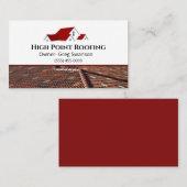 Berufliche Dachbaugesellschaft Visitenkarte (Vorne/Hinten)