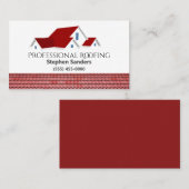 Berufliche Dachbaugesellschaft Visitenkarte (Vorne/Hinten)