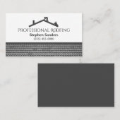 Berufliche Dachbaugesellschaft Visitenkarte (Vorne/Hinten)