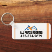 Berufliche Dachdeckung Schlüsselanhänger (Rückseite)