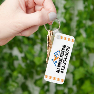 Berufliche Dachdeckung Schlüsselanhänger