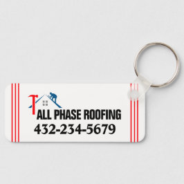 Berufliche Dachdeckung Schlüsselanhänger