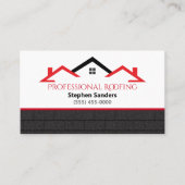 Berufliche Dachdeckungsgesellschaft Visitenkarte (Vorderseite)