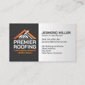 Berufliche Dachdienstleistungen - Roofer Visitenkarte (Vorderseite)