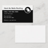 Berufliche Dachdienstleistungen Visitenkarte (Vorne/Hinten)