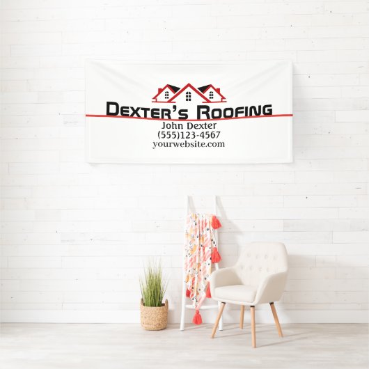 Berufliche Dachfirmenkonstruktion Banner (Insitu)