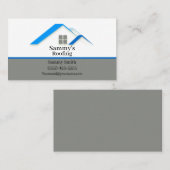 Berufliche Dachgeschosskarte Visitenkarte (Vorne/Hinten)