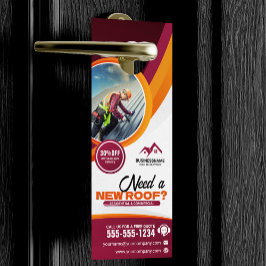 Berufliche Dachreparaturdienstleistung Türanhänger