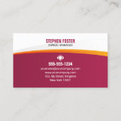 Berufliche Dachreparaturdienstleistung Visitenkarte (Rückseite)