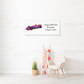 Berufliche Darstellung des Cartoon von Rennfahrzeu Banner (Insitu)