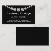 Berufliche Diamant-Juwelier-Geschäfts-Karten Visitenkarte (Vorne/Hinten)