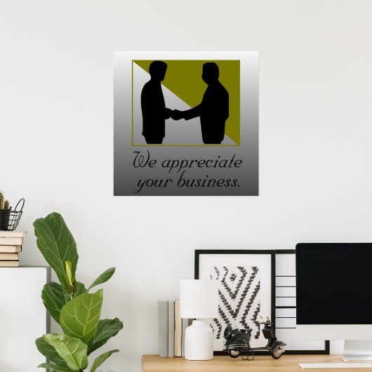 Berufliche Dienste Poster (Heimbüro)