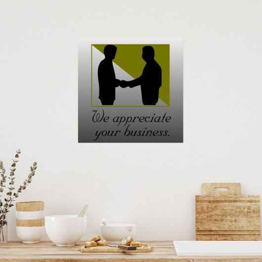 Berufliche Dienste Poster (Küche)