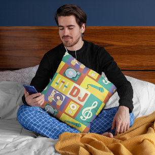 Berufliche Disc Jockey Iconic entworfen Kissen