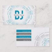 Berufliche DJ-Geschäfts-Karte Visitenkarte (Vorne/Hinten)