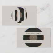 Berufliche DJ-Geschäfts-Karte Visitenkarte (Vorne/Hinten)