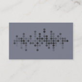 Berufliche DJ-Geschäfts-Karte Visitenkarte (Rückseite)